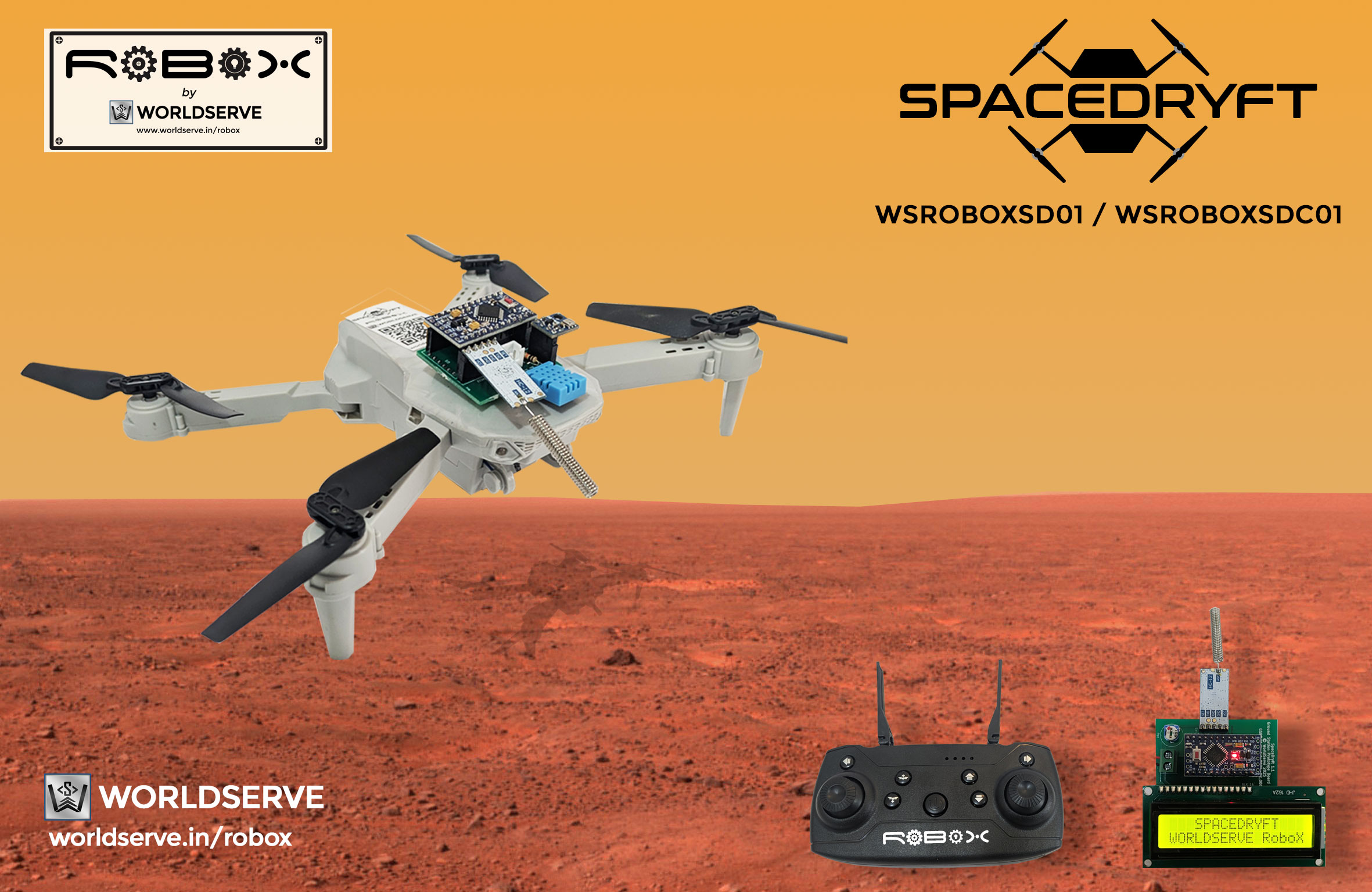 SpaceDryft - RoboX by WorldServe